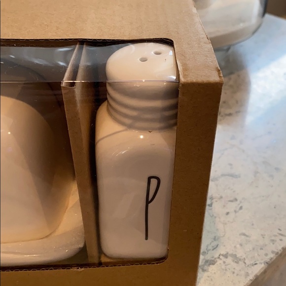 LAST ONE:Rae Dunn “Butter & S & P” ceramic set. - Picture 4 of 4